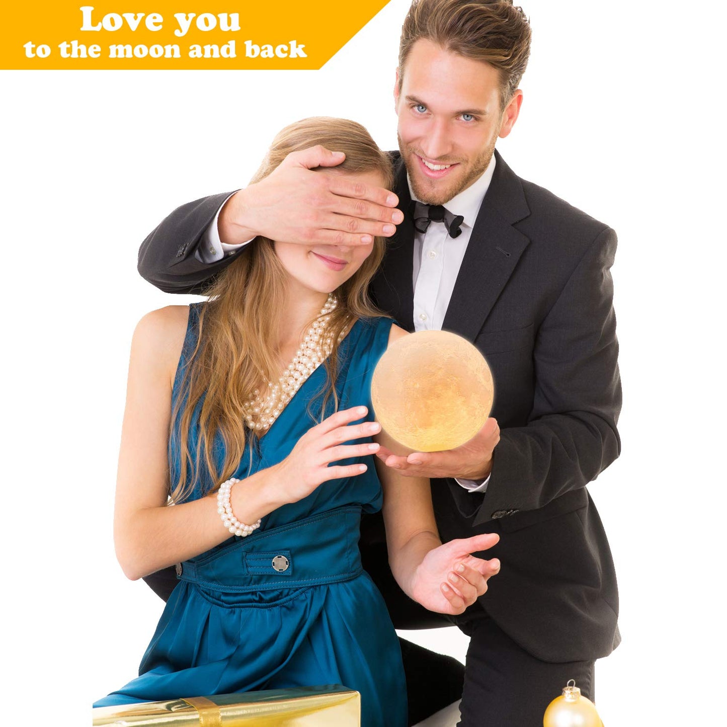 Moon Lamp, LOGROTATE 16 Colors LED Night Light for Kids 3D Printing Moon Light with Stand& Remote/Touch Control & Timing, Moon Light Lamp for kid friend Birthday, Mothers Day Gifts (Diameter 4.8 INCH)