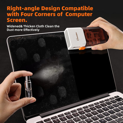 Laptop Cleaning Kit Keyboard Cleaner, Keyboard Cleaning Kit Electronics Cleaning Tool for MacBook iPad Phone iPhone Pro, Brush Tool for Tablet, Computer, PC, TV Camera Lens Computer Vacuum Keyboard