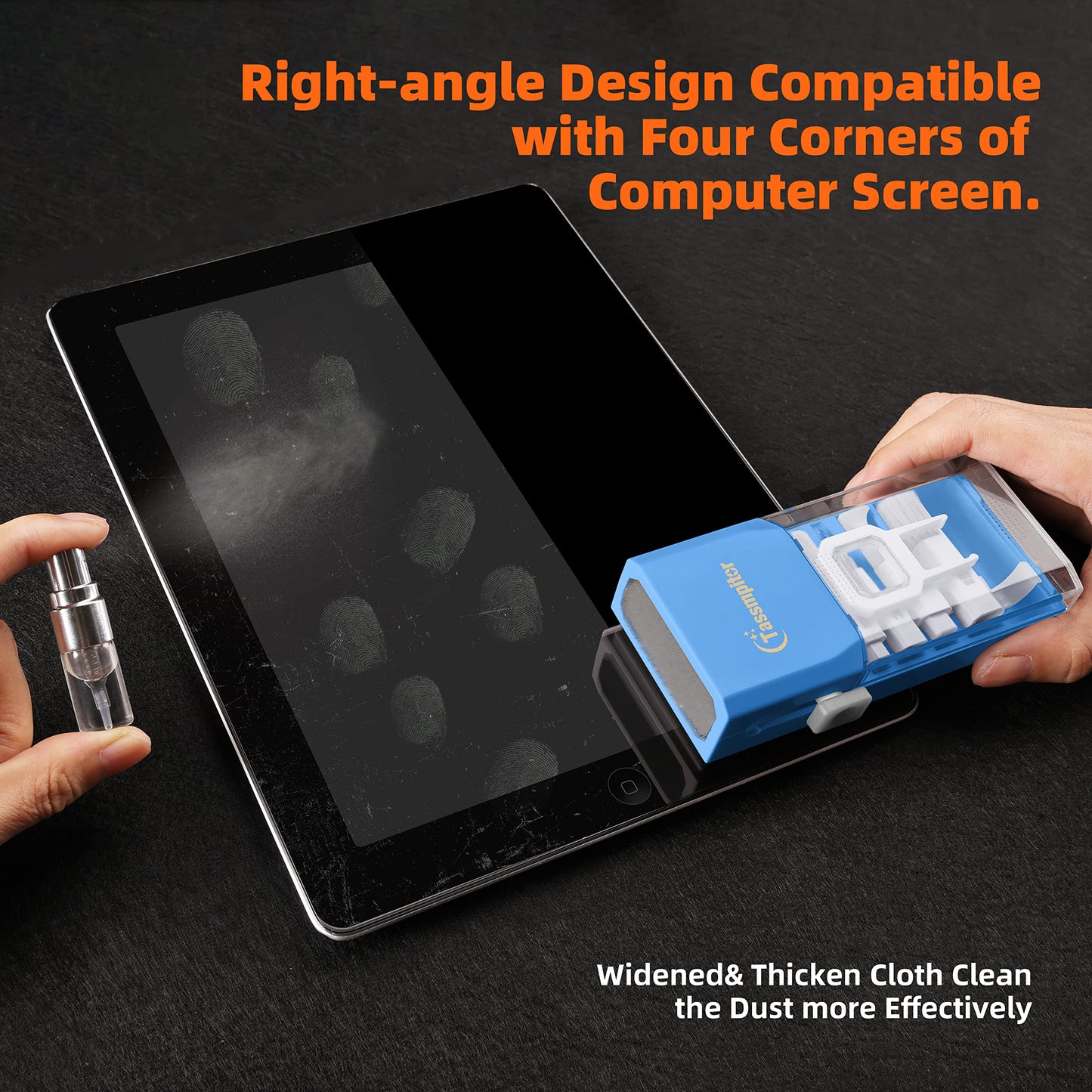 Laptop Cleaning Kit Keyboard Cleaner, Keyboard Cleaning Kit Electronics Cleaning Tool for MacBook iPad Phone iPhone Pro, Brush Tool for Tablet, Computer, PC, TV Camera Lens Computer Vacuum Keyboard