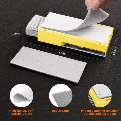 Laptop Cleaning Kit Keyboard Cleaner, Keyboard Cleaning Kit Electronics Cleaning Tool for MacBook iPad Phone iPhone Pro, Brush Tool for Tablet, Computer, PC, TV Camera Lens Computer Vacuum Keyboard