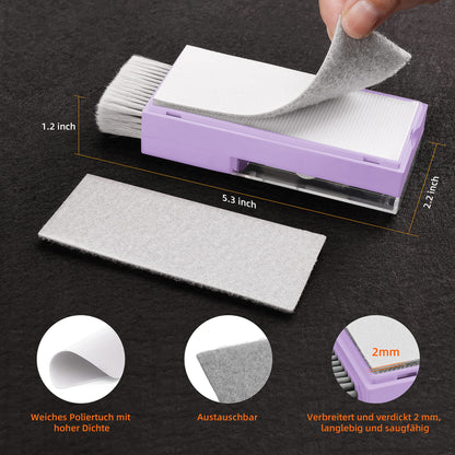 Laptop Cleaning Kit Keyboard Cleaner, Keyboard Cleaning Kit Electronics Cleaning Tool for MacBook iPad Phone iPhone Pro, Brush Tool for Tablet, Computer, PC, TV Camera Lens Computer Vacuum Keyboard